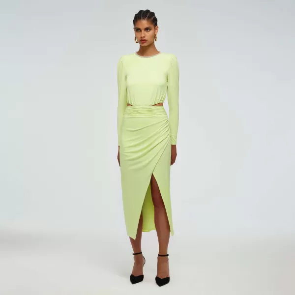 Dresses*Self-Portrait Cut Out Midi Dress