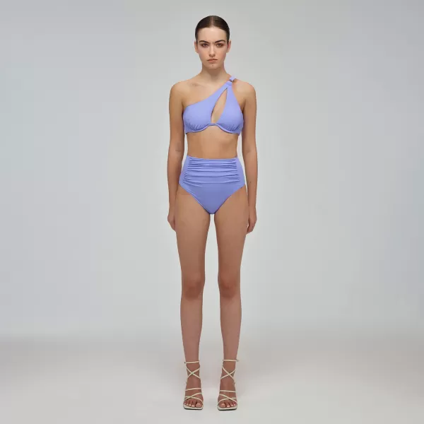 Swim & Resort*Self-Portrait Lilac High Waisted Brief