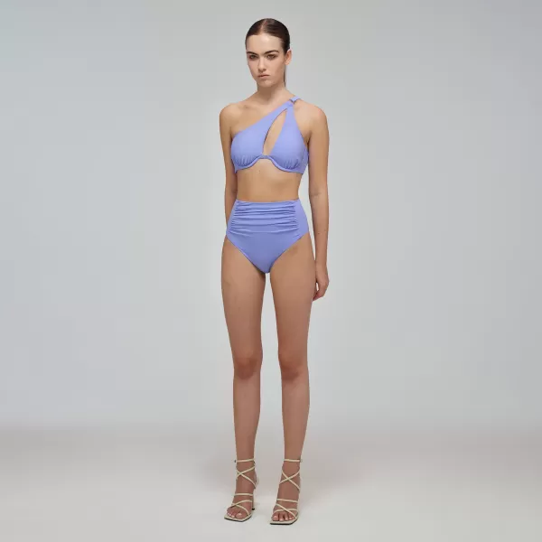 Swim & Resort*Self-Portrait Lilac High Waisted Brief